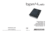 JBSYSTEMS BPM 4 USB de handleiding