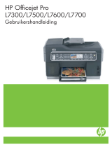 HP Officejet Pro L7700 All-in-One Printer series Handleiding