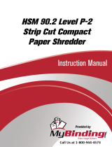 MyBinding HSM 90.2 Level 2 Strip Cut Handleiding