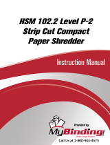 MyBinding HSM 102.2 Level 2 Strip Cut Handleiding