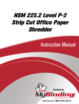 MyBinding HSM 225.2 Level 2 Strip Cut Handleiding
