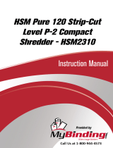HSM HSM Pure 120 Handleiding
