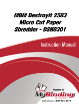 MyBinding MBM Ideal 2501 2503 Handleiding