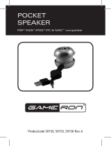 AWG POCKET SPEAKER FOR PSP, NDS, IPOD, PC & MAC de handleiding