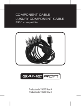AWG COMPONENT CABLE LUXURY COMPONENT CABLE FOR PS3 de handleiding