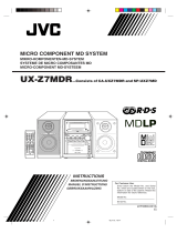 JVC CA-UXZ7MDR Handleiding