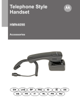 Motorola HMN4098 Handleiding