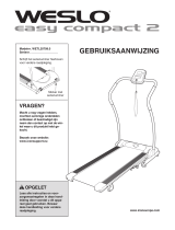 Weslo Easy Compact 2 Treadmill Handleiding