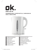 OK OWK 102-W Handleiding