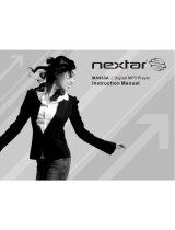Nextar MA933A-1R - 1 Gig MP3 Player Handleiding