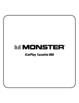 Monster iCarPlay Cassette 800 Handleiding