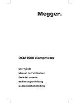 Megger DCM1500 Handleiding