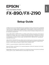 Epson FX-890 de handleiding
