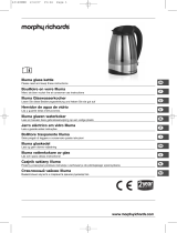 Morphy Richards Illuma glass kettle de handleiding