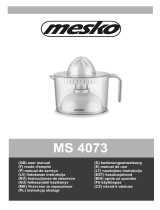 Mesko MS 4073 Handleiding