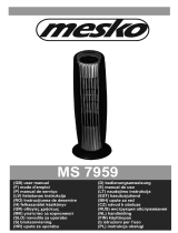 Mesko MS 7959 Handleiding