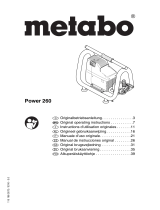 Metabo Power 260 de handleiding