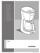 Siemens TC3A0103 COFFEE MAKER de handleiding