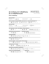 AGFEO AC 141 WebPhonie plus Quick Manual