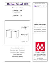 Atlantic BALLON SANIT 110 SUNAGAZ 4000 de handleiding