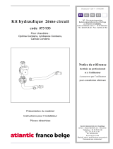 Atlantic KIT HYDRAULIQUE 2EME CIRCUIT AMBIANCE OPTIMA CALISTA CONDENS de handleiding