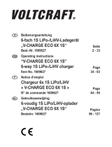 VOLTCRAFT V-CHARGE ECO 6X 1S Operating Instructions Manual
