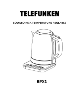 Telefunken BPX1 1,7l T°C de handleiding