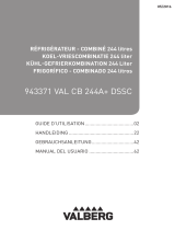 Valberg VAL CB 244 A+ D SSC silver de handleiding