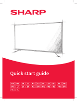 Sharp UHD 4K 49BJ2E Smart Wifi HDR de handleiding