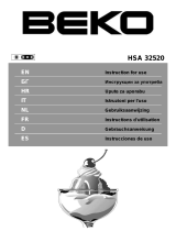 Beko HSA32520 de handleiding