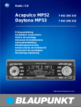 Blaupunkt Acapulco MP52 de handleiding