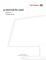 ViewSonic VX2718-PC-MHD-S Gebruikershandleiding
