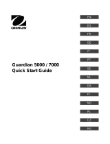 Ohaus e-G71HS07C Snelstartgids