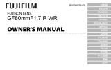 Fujifilm GF80mmF1.7 R WR de handleiding