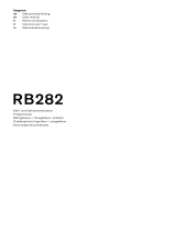 Gaggenau RB 282 Handleiding