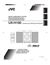 JVC ux h 100 de handleiding