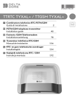 DELTA DORE Tyxal+ TTGSM Installatie gids