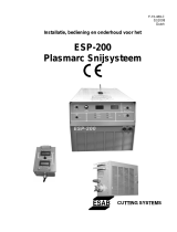 ESAB ESP-200 Plasmarc Cutting System Handleiding