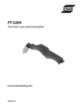 ESAB PT-32EH Plasmarc Cutting Torches Handleiding