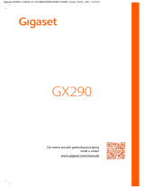 Gigaset GX290 Gebruikershandleiding