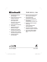 EINHELL Expert TE-MS 18/210 Li-Solo Handleiding