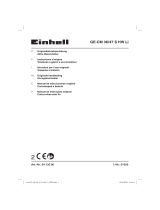 EINHELL GE-CM 36/47 S HW Li (4x4,0Ah) Handleiding