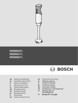 Bosch MS64110 de handleiding