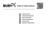 BURY CP 1000 CarPhone de handleiding