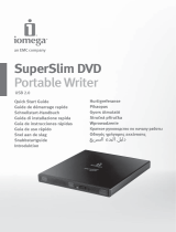Iomega SuperSlim DVD Portable Writer de handleiding