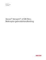Xerox Versant 4100 Gebruikershandleiding
