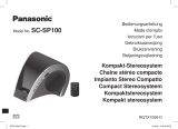 Panasonic SC-SP100EG de handleiding