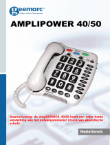Geemarc AMPLIPOWER50 Gebruikershandleiding