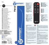 Geemarc TV5 Gebruikershandleiding