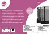mothercare Plum 8ft Space Zone II trampoline & telescopic enclosure Gebruikershandleiding